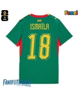 Senegal Ismaila Sarr #18 Echipament de Fotbal Replică Mondial 2026 Femei Deplasare